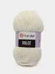 Молочный пряжа плюшевая YarnArt Dolce (ЯрнАрт Долче)