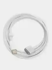 Белый кабель зарядный Type-C/Magsafe 1 (L) и Type-C/Magsafe 2 (T), для Macbook Air/Pro, 1.8 м