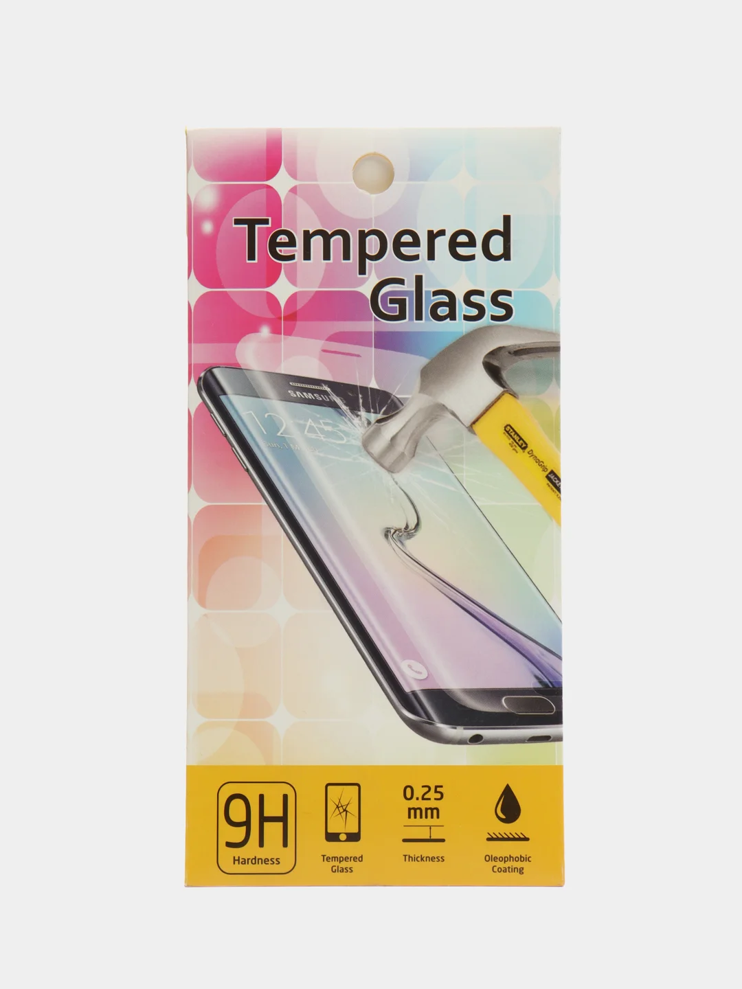 Защитное стекло универсальное 4", 4.3", 4.5", 5", 5.3", 5.5", 6"