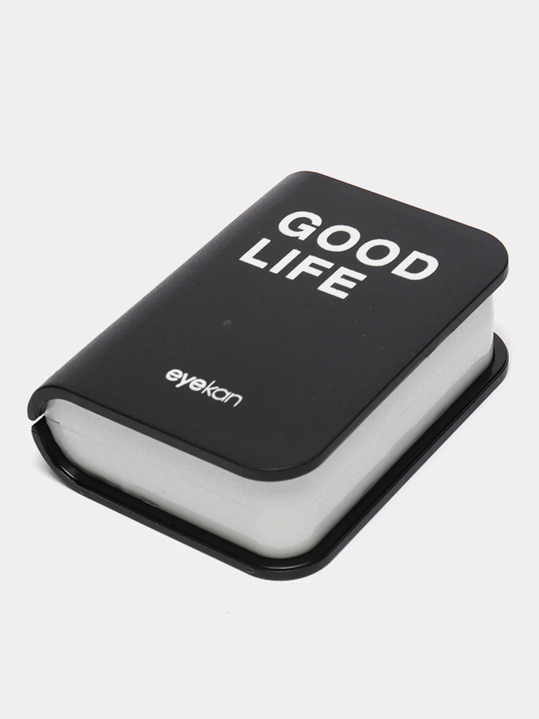 Синий дорожный набор для контактных линз, пинцет и контейнер "Good life"