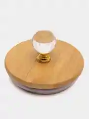 Чайник заварочный с рельефной фактурой, с бамбуковой крышкой, 1000 мл, 1800 мл