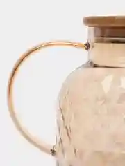 Чайник заварочный с рельефной фактурой, с бамбуковой крышкой, 1000 мл, 1800 мл