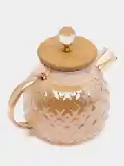Чайник заварочный, стеклянный, с бамбуковой крышкой, 1000 мл, 1800 мл
