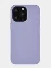 Лавандовый чехол для iPhone 15 Pro Max uBear Capital Case , MagSafe совместимый, натуральная кожа