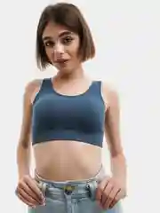 Бежевый топ спортивный