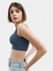 Бежевый топ спортивный