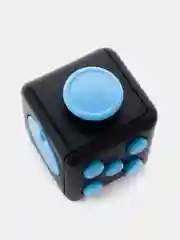 Темно-синий кубик-антистресс Fidget Cube (фиджет куб) игрушка развивающая, тактильная, сенсорная