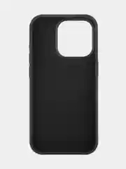Черный чехол для Apple iPhone 15 Pro силиконовый ROSCO с мягкой подкладкой из микрофибры, матовый