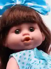Голубой кукла музыкальная