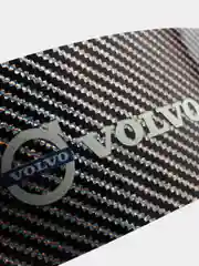 5d наклейка на пороги автомобиля с логотипом, светящаяся, 60*7 см, 40*7 см