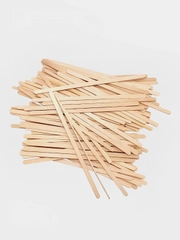 Шпатели деревянные Italwax "Малые", 100 штук, размер 14*0,5