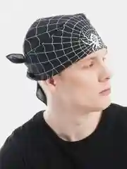 Бандана с принтом Паутина
