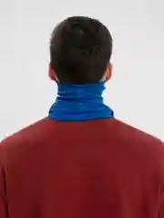 Синий шарф-труба