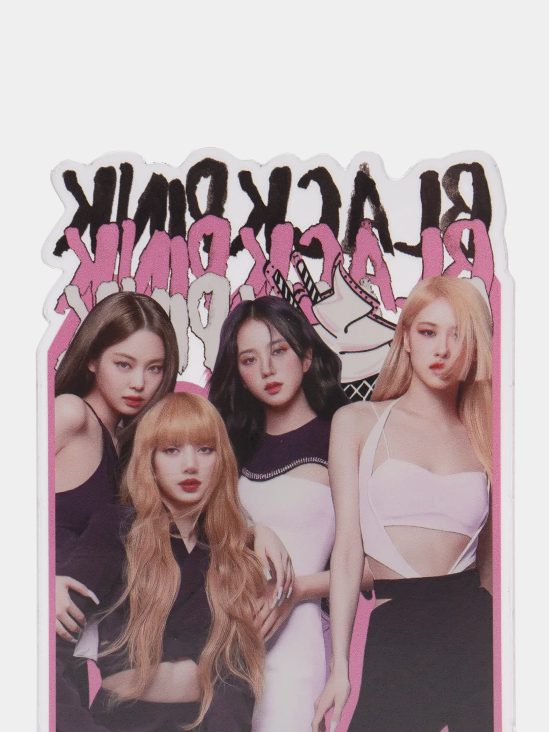 Кораллово-розовый акриловая 2D фигурка, фигурка Blackpink, k-pop (кей-поп)
