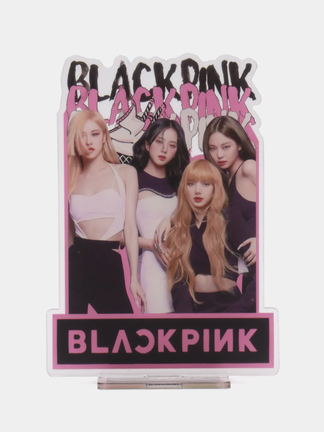 Кораллово-розовый акриловая 2D фигурка, фигурка Blackpink, k-pop (кей-поп)