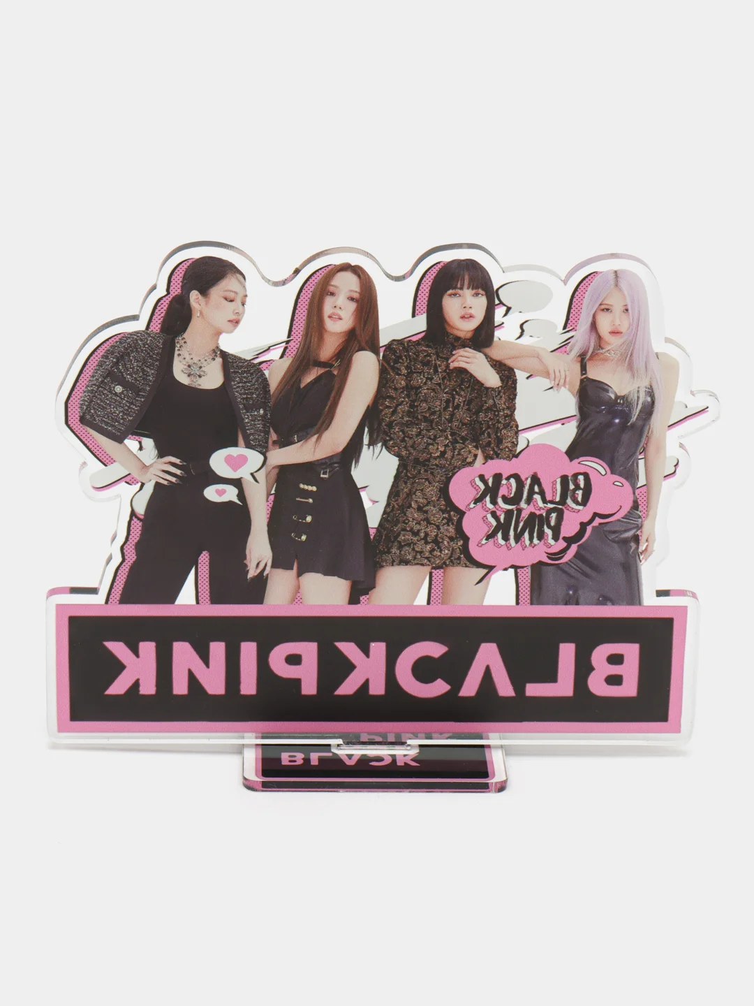 Кораллово-розовый акриловая 2D фигурка, фигурка Blackpink, k-pop (кей-поп)