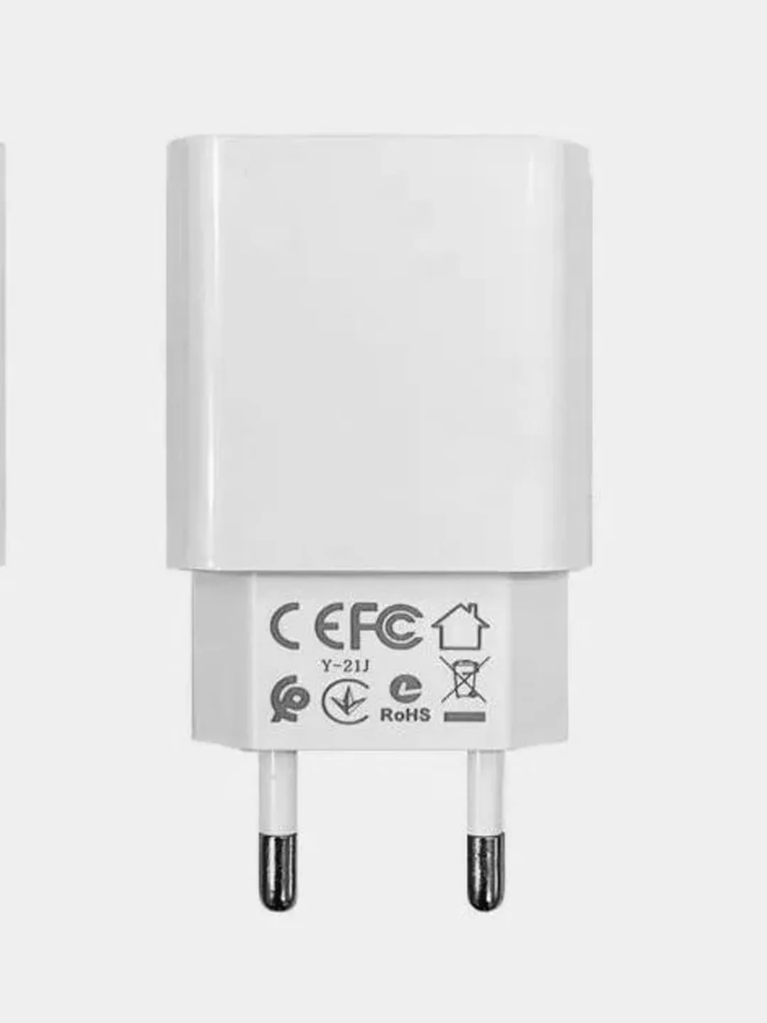 Белый блок питания универсальный USB, с быстрой зарядкой, 2,1 А