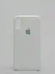 Белый чехол Silicone Case ( Чехол силиконовый ) для iPhone XS / XS MAX