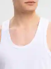 Белый майка мужская