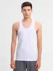 Белый майка мужская