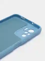 Голубой чехол Xiaomi Redmi Note 10 / Redmi Note 10S / Poco M5s, Сяоми Редми Нот 10, силиконовый