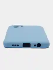 Голубой чехол Xiaomi Redmi Note 10 / Redmi Note 10S / Poco M5s, Сяоми Редми Нот 10, силиконовый