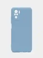 Голубой чехол Xiaomi Redmi Note 10 / Redmi Note 10S / Poco M5s, Сяоми Редми Нот 10, силиконовый