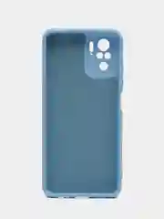 Голубой чехол Xiaomi Redmi Note 10 / Redmi Note 10S / Poco M5s, Сяоми Редми Нот 10, силиконовый