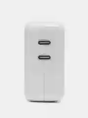Зарядное устройство для iPhone, iPad, Mac, с двумя портами USB-C PD, 35W