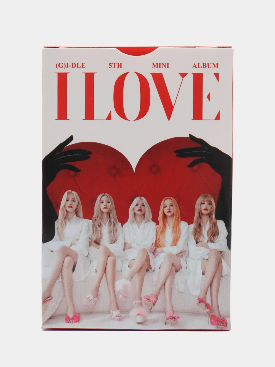 Красный карточки K-Pop, BLACKPINK, 54 штуки, карточки K-Pop коллекционные, (G)I-DLE