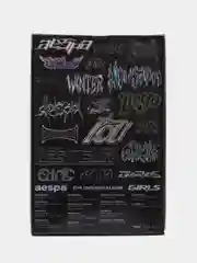 Черный карточки K-Pop, BLACKPINK, 54 штуки, карточки K-Pop коллекционные, (G)I-DLE