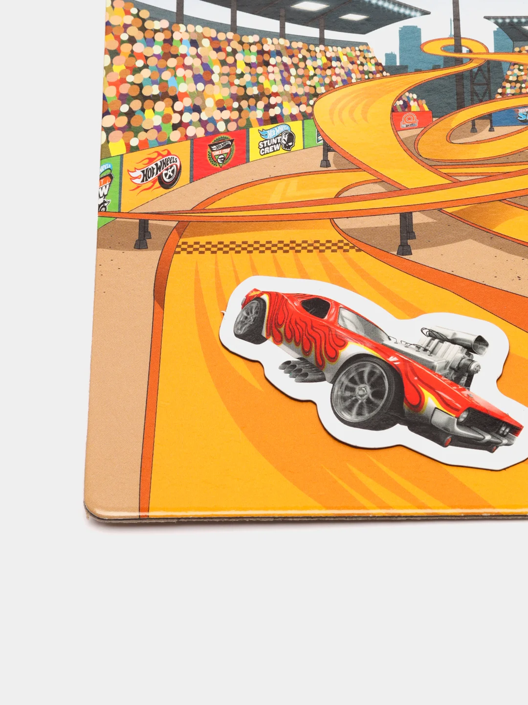 Hot wheels "Захватывающие приключения" развивающая игра на магнитах