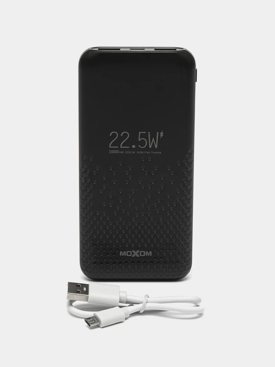 Черный power Bank Moxom