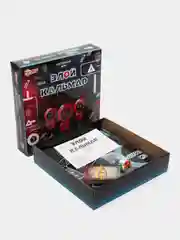 Злой кальмар .Настольная игра квадрат. 40 карточек. По мотивам "Игра в кальмара"