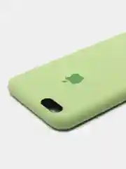 Салатовый чехол Silicone Case Iphone 11,12,13,Pro,Max,12 mini,XR,X,XS,XsMax,7+,8+,7,8,SE,6,6S
