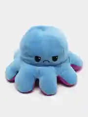 Фиолетовый мягкая двухсторонняя игрушка "Осьминог"
