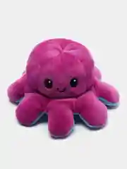 Фиолетовый мягкая двухсторонняя игрушка "Осьминог"