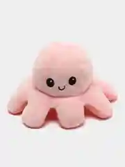 Розовый мягкая двухсторонняя игрушка "Осьминог"