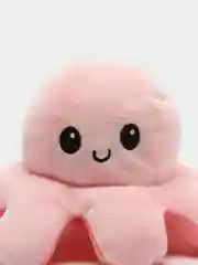 Голубой мягкая двухсторонняя игрушка "Осьминог"