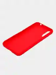 Красный силиконовый чехол для Huawei Y8P, Honor 30i (Хуавей у8п, Хонор 30 ай), прозрачный