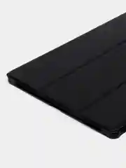 Черный чехол-книжка для планшета Samsung Galaxy Tab S9 plus, из экокожи, КАРТОФАН, функция подставки