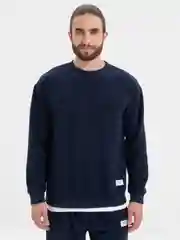 Синий костюм спортивный мужской