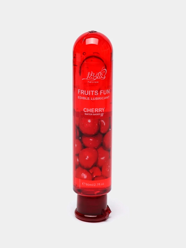 Съедобная гель-смазка Fruits Fun, на водной основе, для орального секса, 80 мл