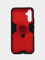 Красный чехол противоударный, с кольцом, на Samsung Galaxy A34 (Самсунг Галакси А34)