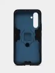 Синий меланж чехол противоударный, с кольцом, на Samsung Galaxy A54 (Самсунг Галакси А54)