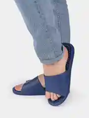 Синий сланцы мужские с массажной стелькой, 3 цвета