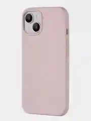 Розовый чехол для iPhone 15 uBear Touch Mag Case, MagSafe совместимый, софт-тач
