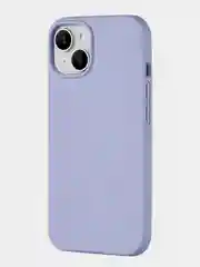 Лавандовый чехол для iPhone 15 uBear Touch Mag Case, MagSafe совместимый, софт-тач