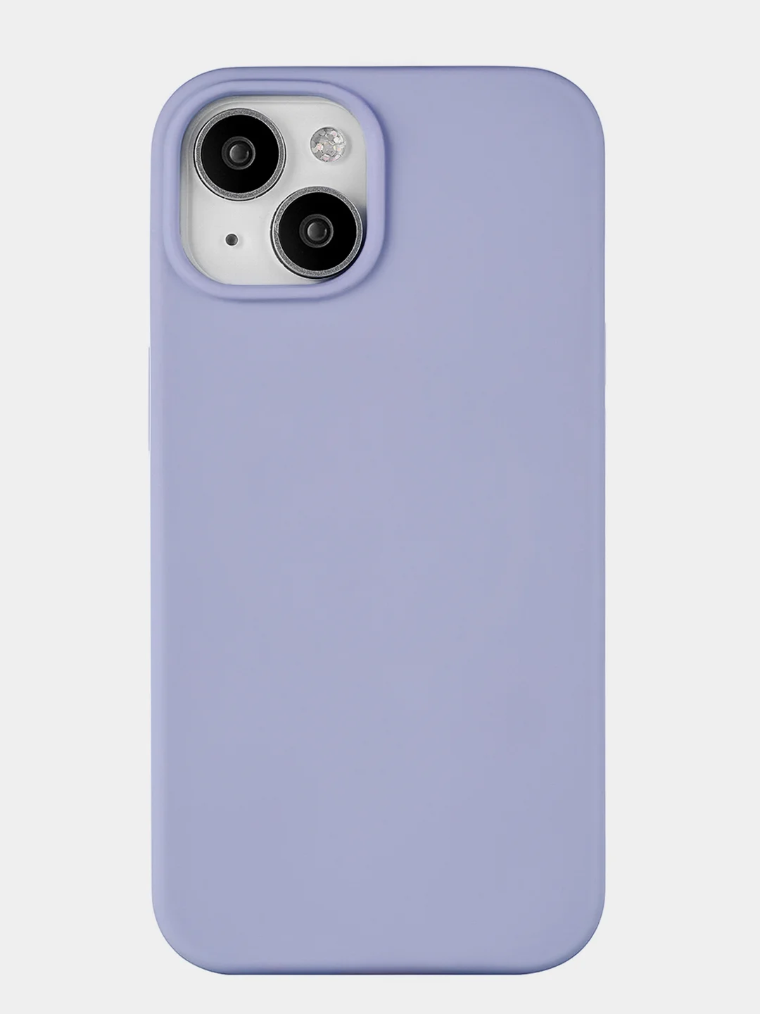 Лавандовый чехол для iPhone 15 uBear Touch Mag Case, MagSafe совместимый, софт-тач