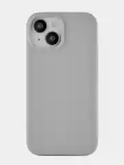 Серый металлик чехол для iPhone 15 uBear Touch Mag Case, MagSafe совместимый, софт-тач
